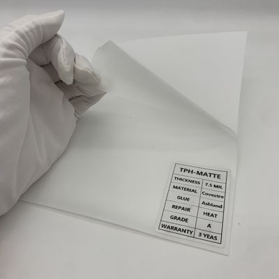 TPH Matte Clear Protective Film For Cars7.5mil No Yellowing 1.52*15m Ppf Wrap