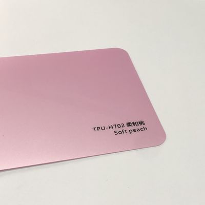 Chemical Resistance Color Car Paint Protection Film Soft Peach Recycled Mildew Proof