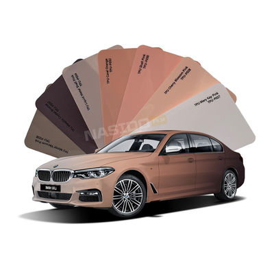 UV Protection Ppf Color Wrap Pink Color 7.5 Mil  Thickness Scratch Resistance