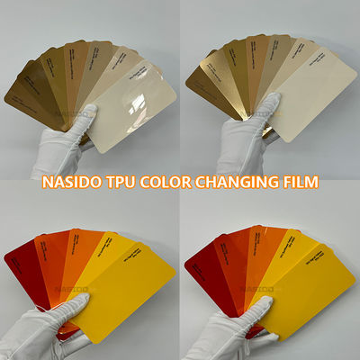 TPU Brown Orange Series Car Color Film Paint Protection 7.5 Mil / 190.5μM Thickness