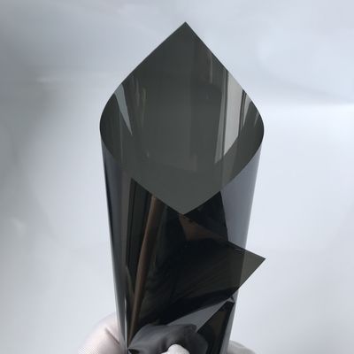 Dark Black Metallic Car Tint Metal Sputter Customized 1.52*30m/Roll