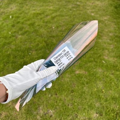 High Privacy Chameleon Front Window Tint 75%VLT Heat Protection Chameleon Glass Tint