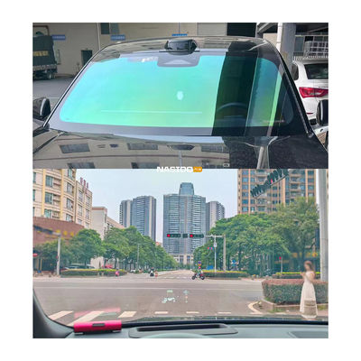 Customized Green Chameleon Window Tint  2mil Eye Care High Return Rate