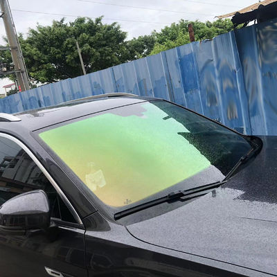 NASIDO Chameleon Windscreen Tint IRR 97% Removable Gold Chameleon Window Tint 2mil