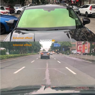 NASIDO Chameleon Windscreen Tint IRR 97% Removable Gold Chameleon Window Tint 2mil