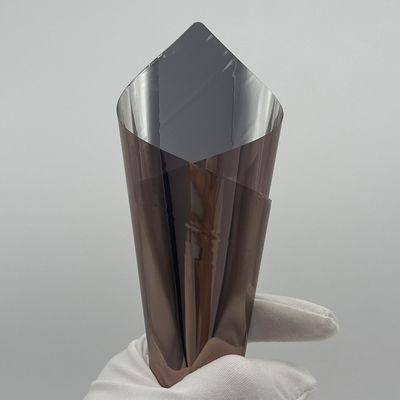 2 Mil Brown Construction Window Film 2 Color Reflective Self Adhesive