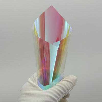 Colorful Red Building Window Film VLT15% Chameleon Decoration Heat Protection