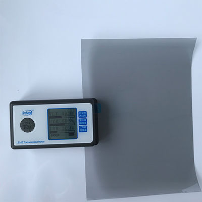 Smoke Black  Electric Cars 1 Ply Window Tint 1 Mil Waterproof Automotive Window Tint