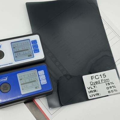 UV Rejection Black Dyed Heat Protection Sand Proof Car Window Tinting Film