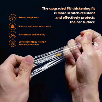 NASIDO TPU PPF Film 6.5mil Thickness Self Healing Paint Protection Film with Germany TPU Substrate
