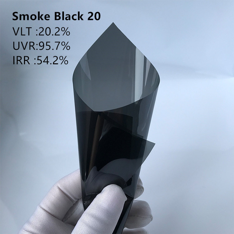 Self Healing 1 Ply Window Tint 20%VLT Privacy Protection Car Solar Window Film