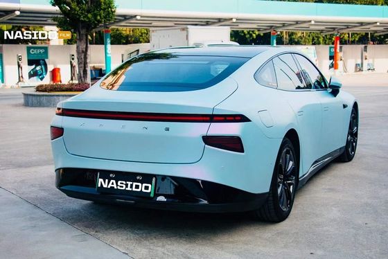 Pellicola in TPU PET Blu Brillante per Auto Personalizzata, Altamente Estensibile